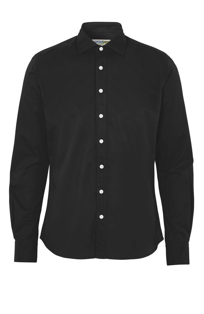 Cottover Shirt Twill Slim Fit Man