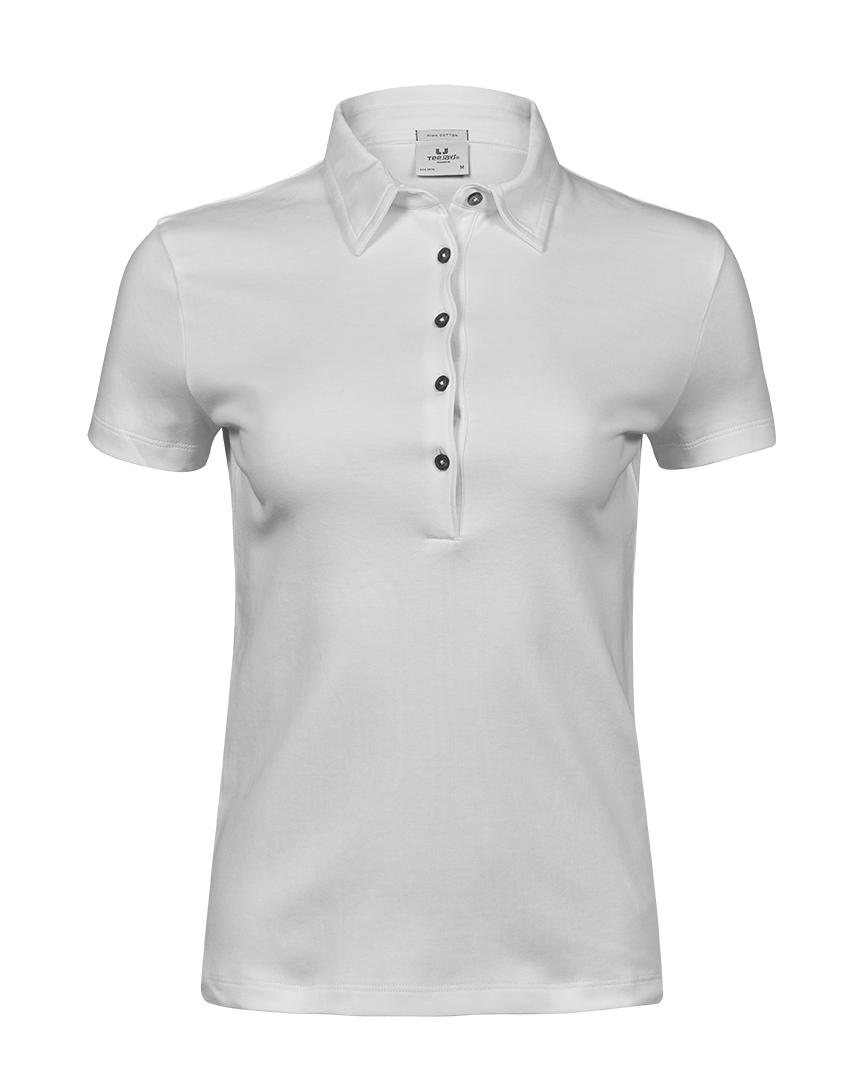 Teejays Women's Pima Cotton Polo
