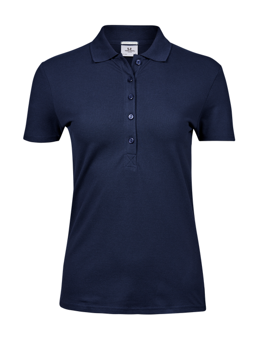 Tee Jays Women's Luxury Stretch Polo - NAVY
