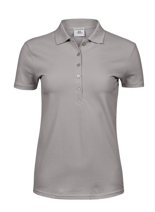 Tee Jays Women's Luxury Stretch Polo - STONE