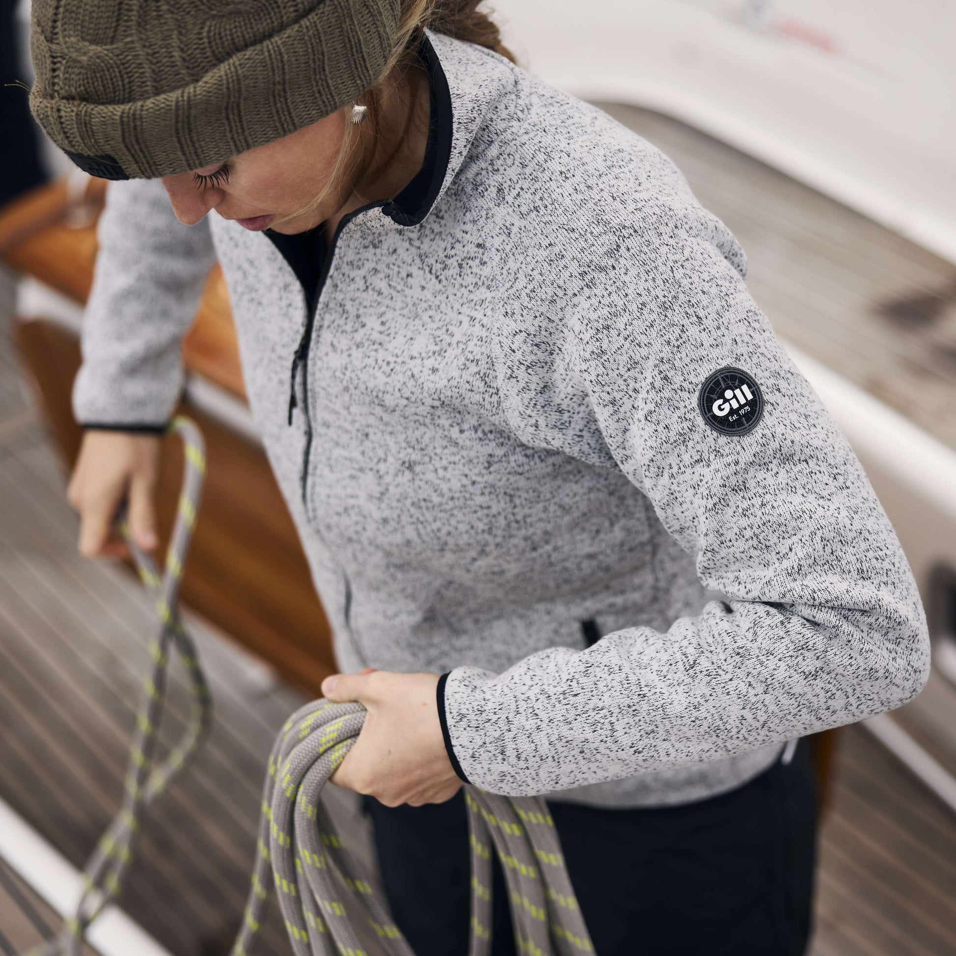 Gill Women's Knit Fleece Jacket