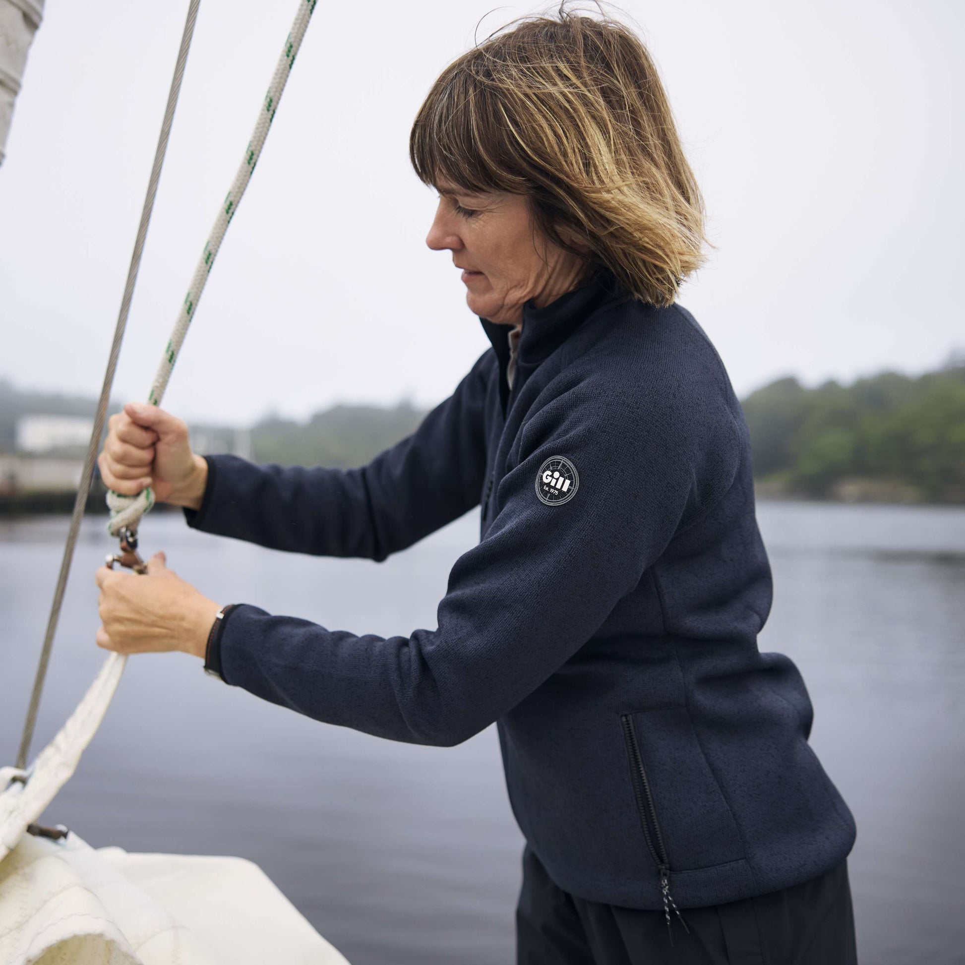 Gill Women's Knit Fleece Jacket