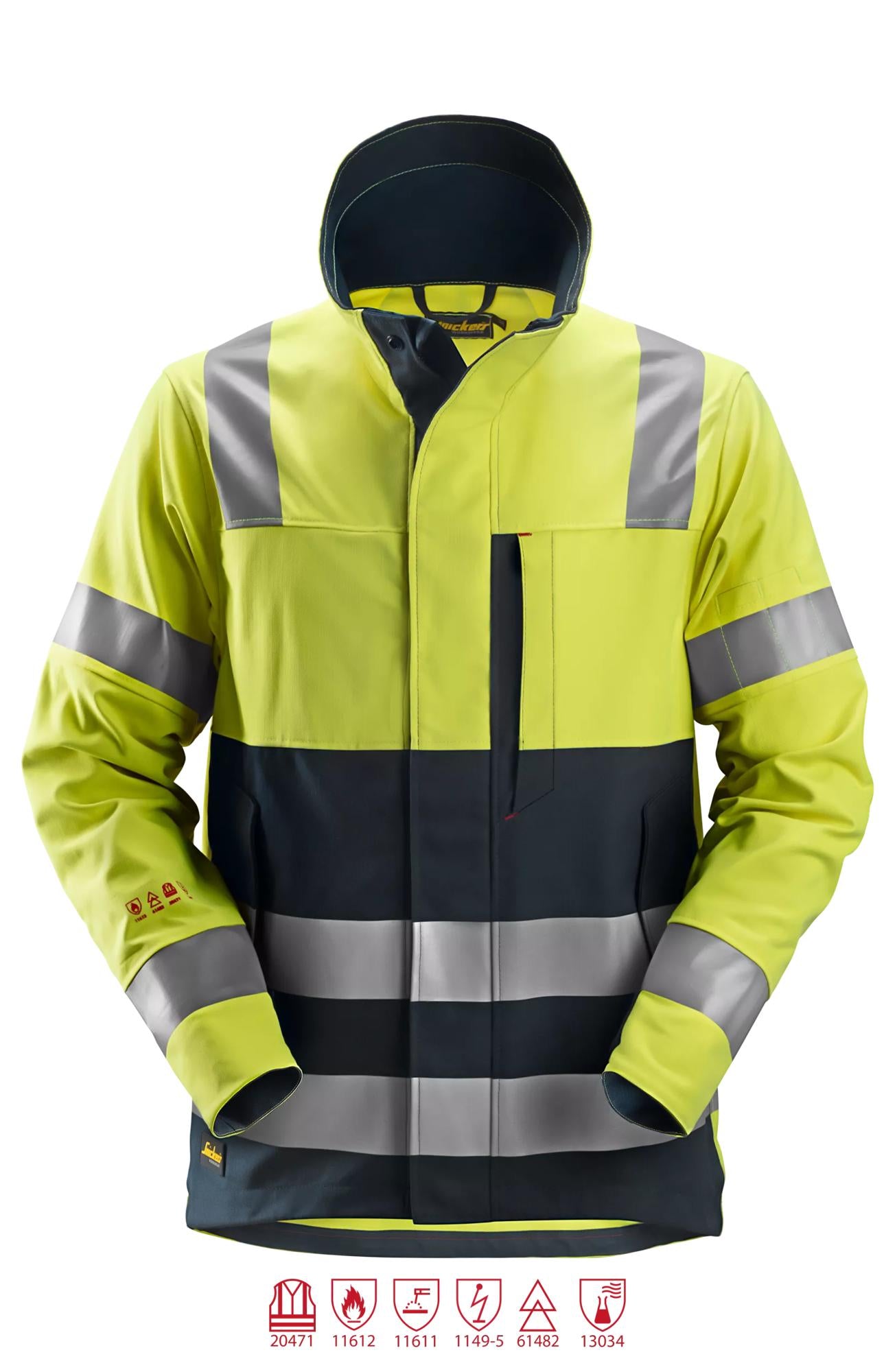 Snickers ProtecWork, Jacket, High-Vis Class 3