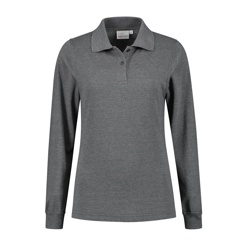 Santino antino Poloshirt Matt Ladies - Dark Grey - XXL