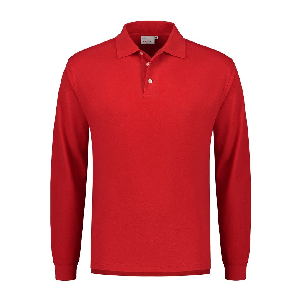 Santino antino Poloshirt Matt - Red - XXL