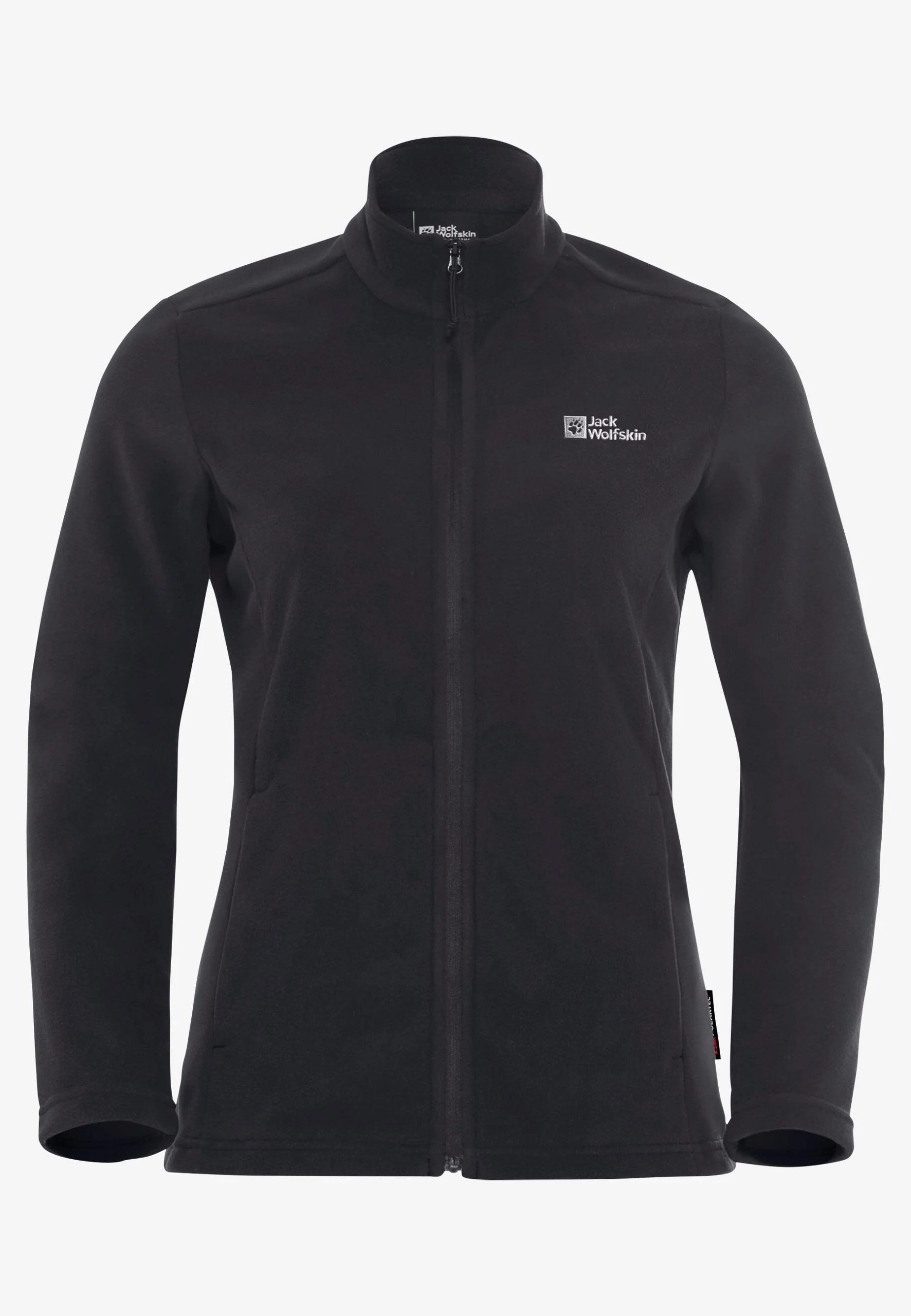 Jack Wolfskin Women's Taunus FZ Fleece - Black - XS