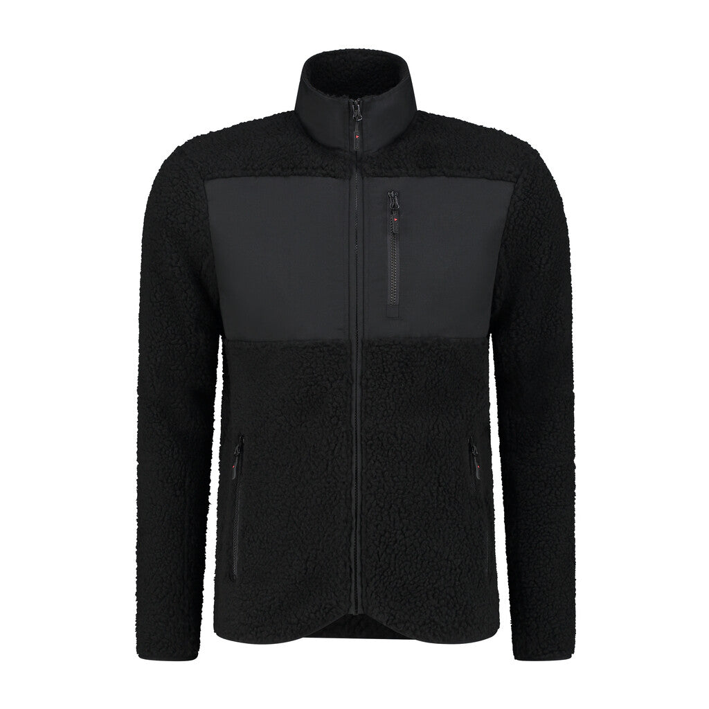 Santino antino Sherpa Fleecejack Brooklyn - Black - XXL