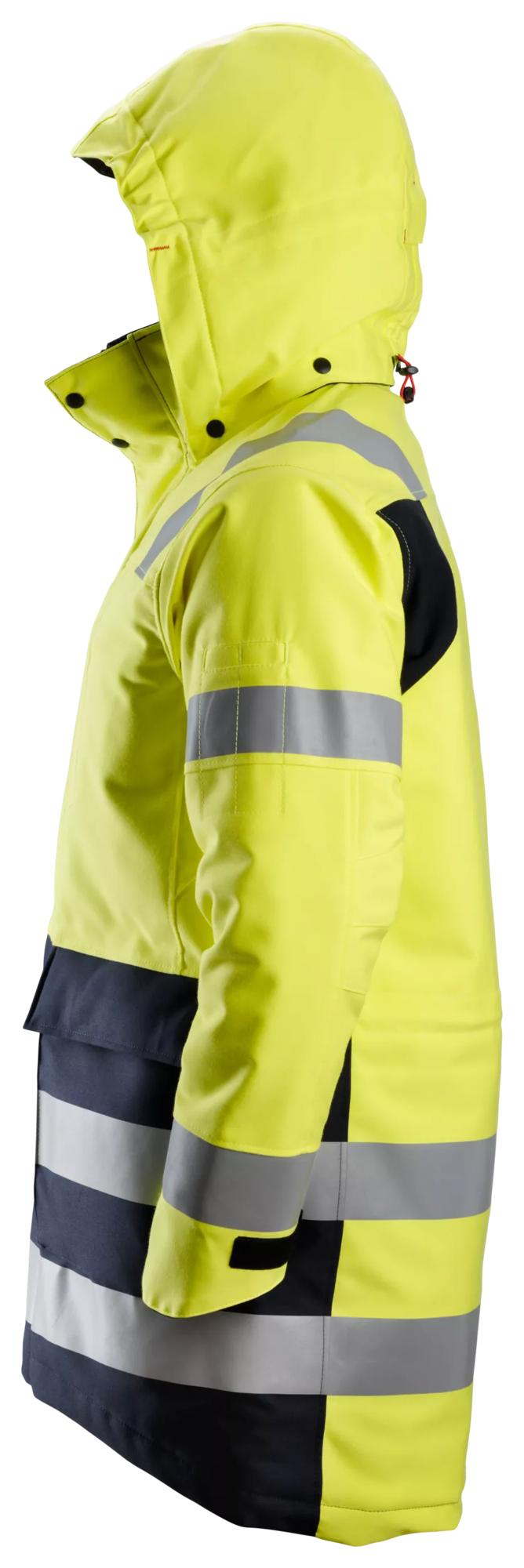 Snickers ProtecWork, Insulated Parka, High-Vis Class 3