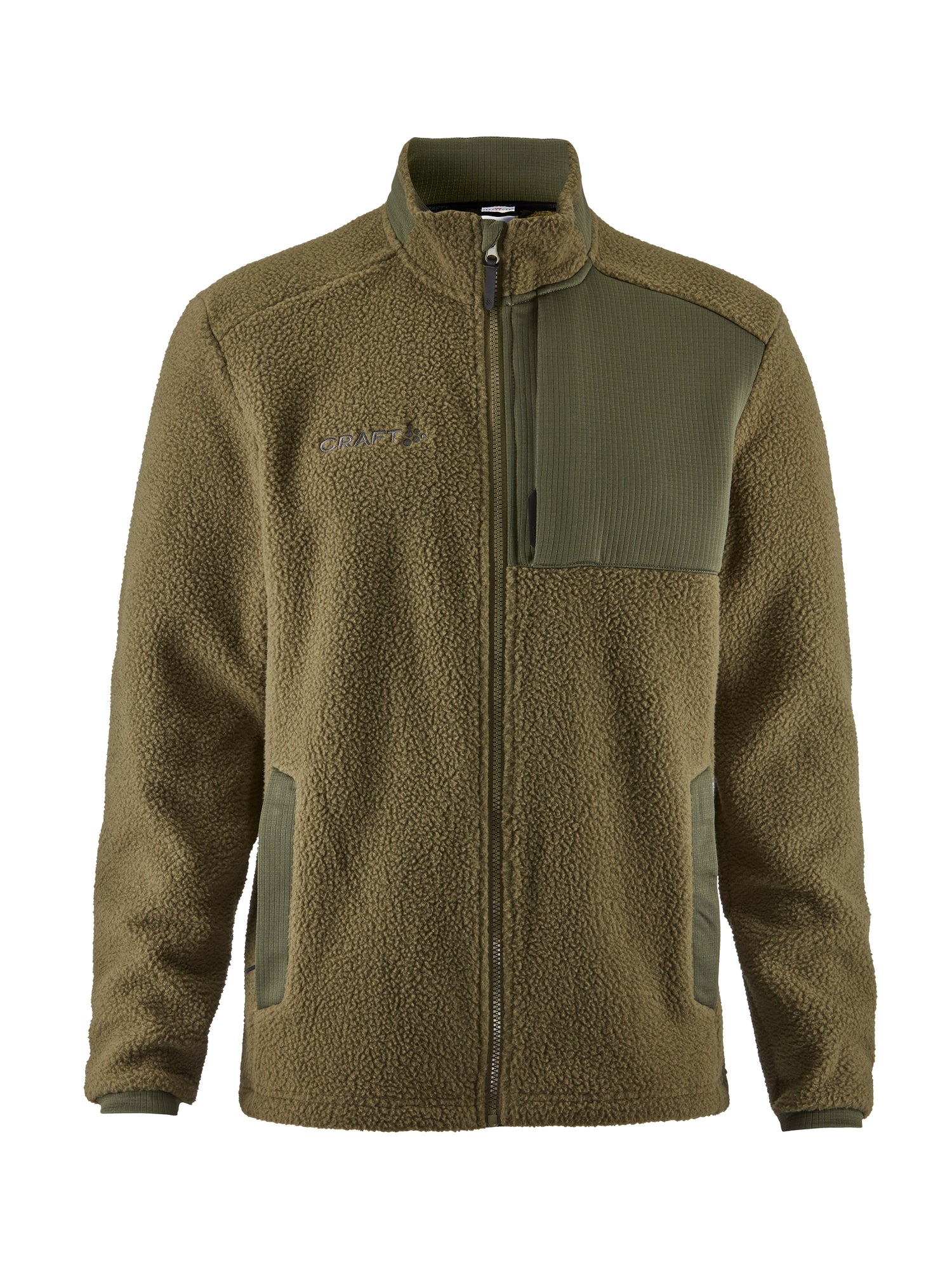 Craft ADV Explore pile fleece jck men ecru/black