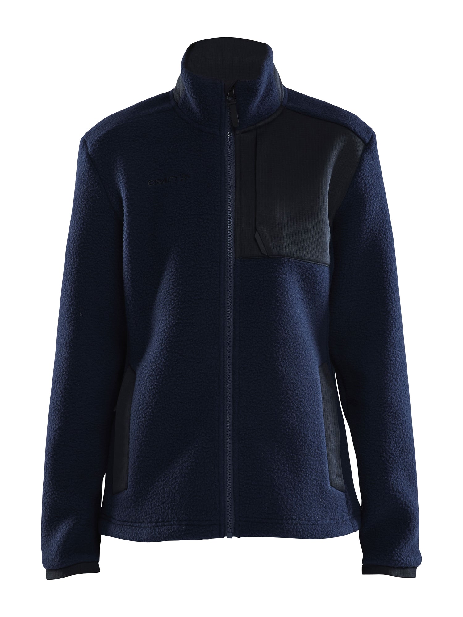 Craft ADV Explore pile fleece jck wmn ecru/black