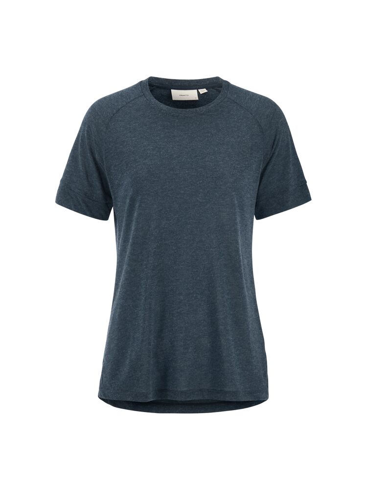 Craft Wool ss tee wmn north/mel