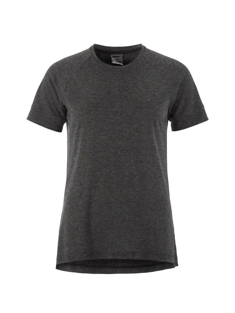 Craft Wool ss tee wmn north/mel