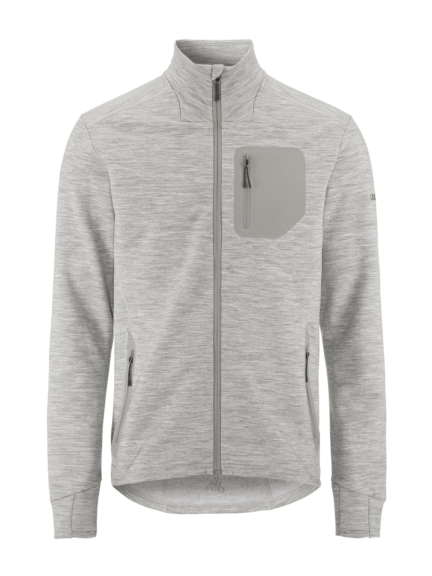 Craft Pro explore wool midlayer men flow melange