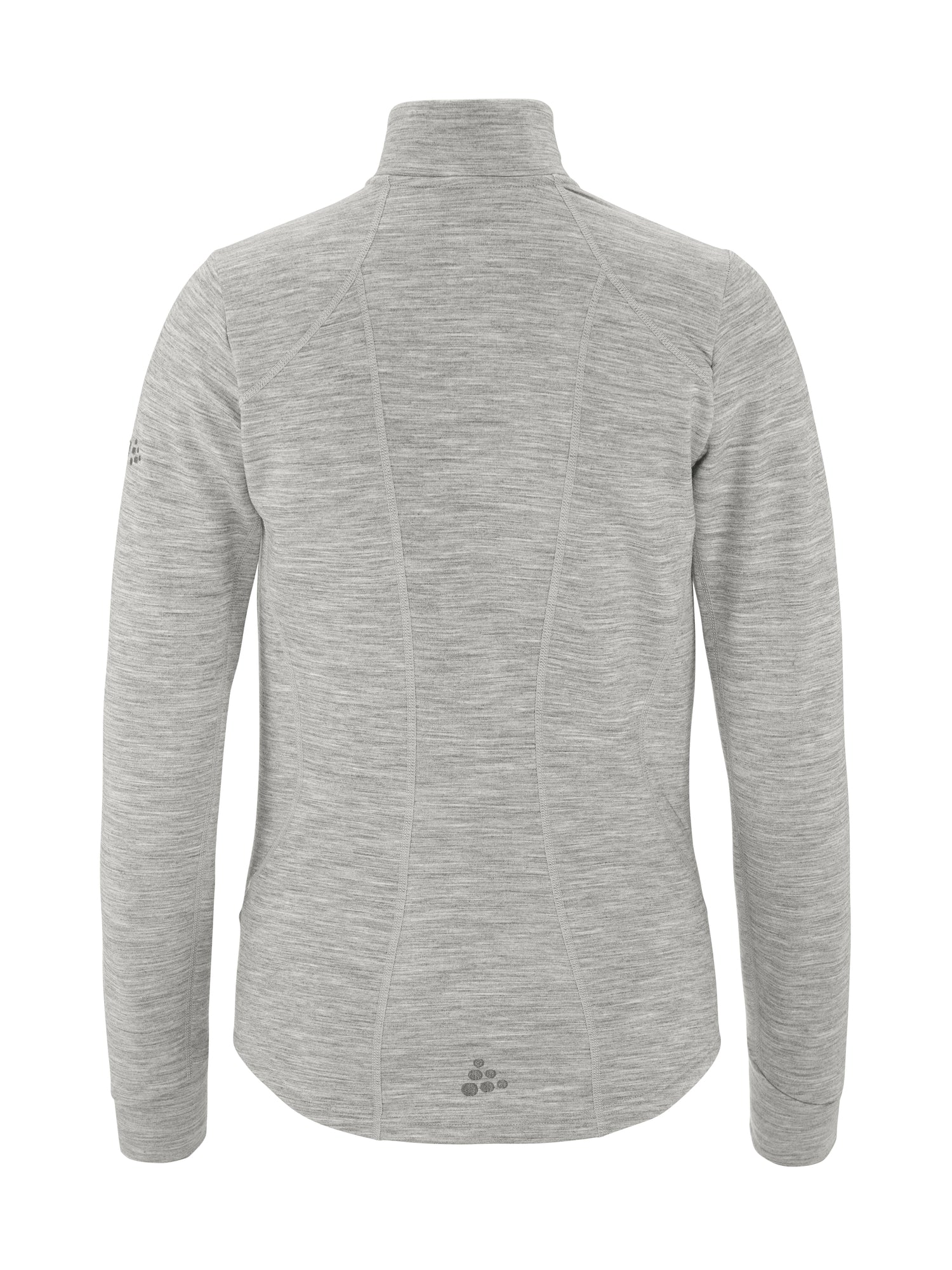 Craft Pro explore wool midlayer wmn flow melange
