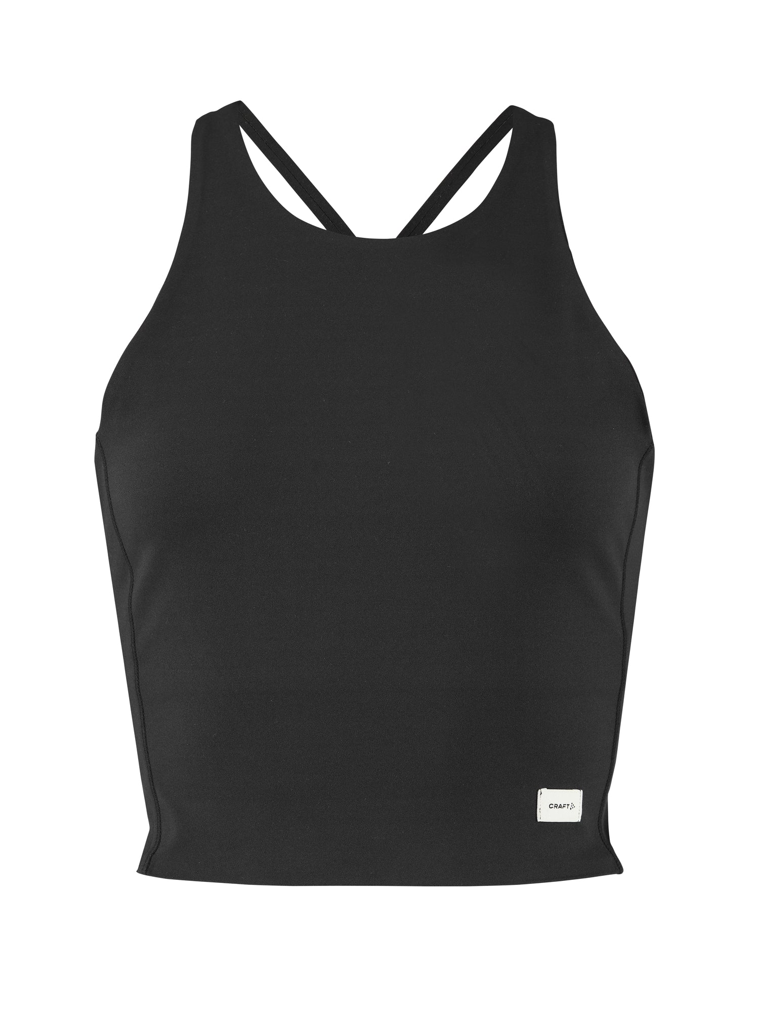 Craft Collective cropped singlet wmn dk plum