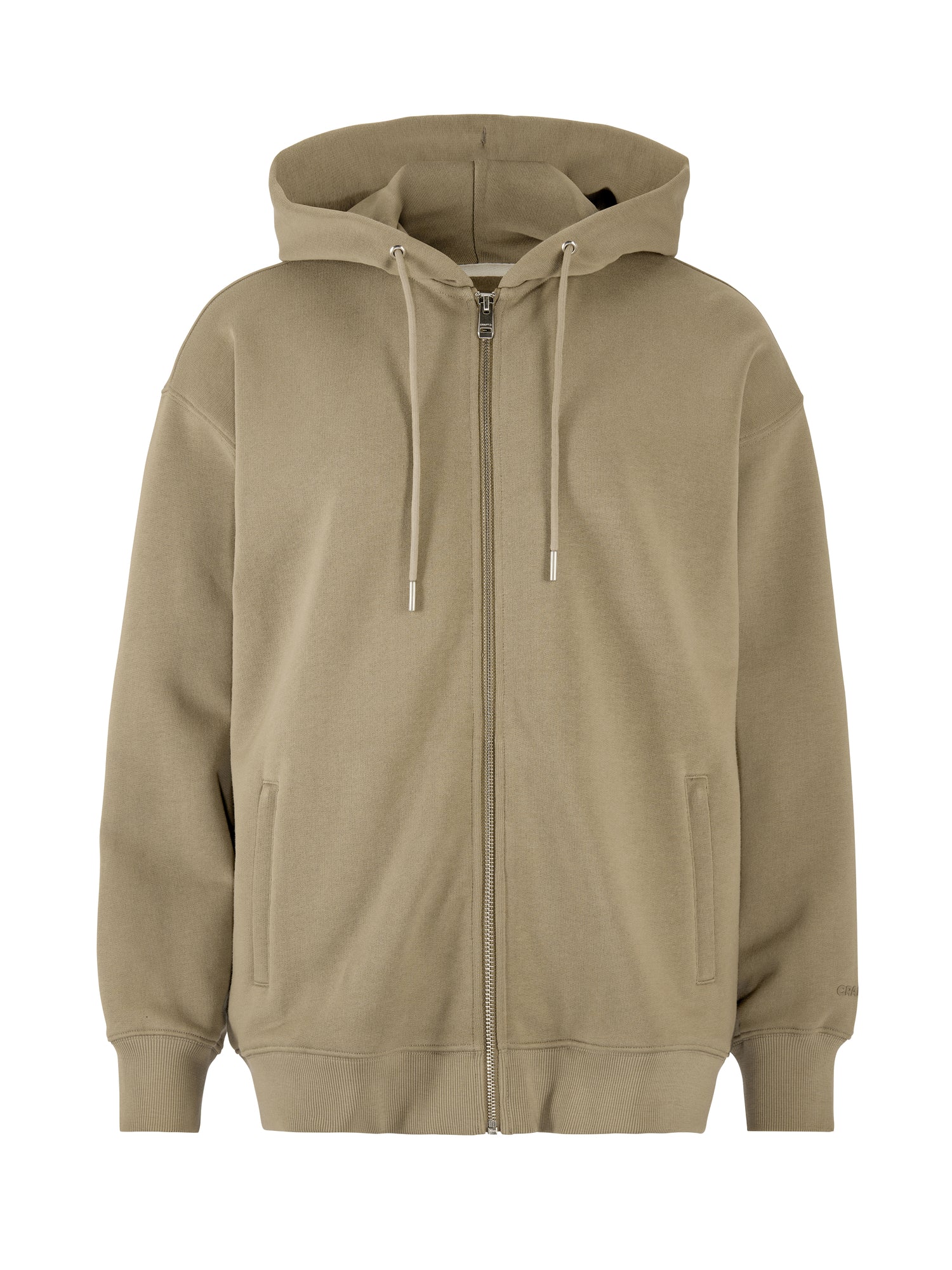 Craft Frequent fz hoodie w taupe