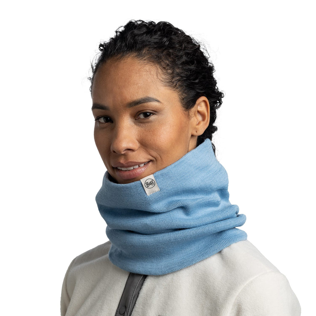 Buff Knitted Neck Warmer Lilon