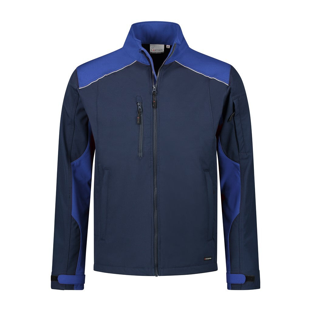 Santino antino Softshell Jacket Tour - Real Navy / Royal Blue - XXL