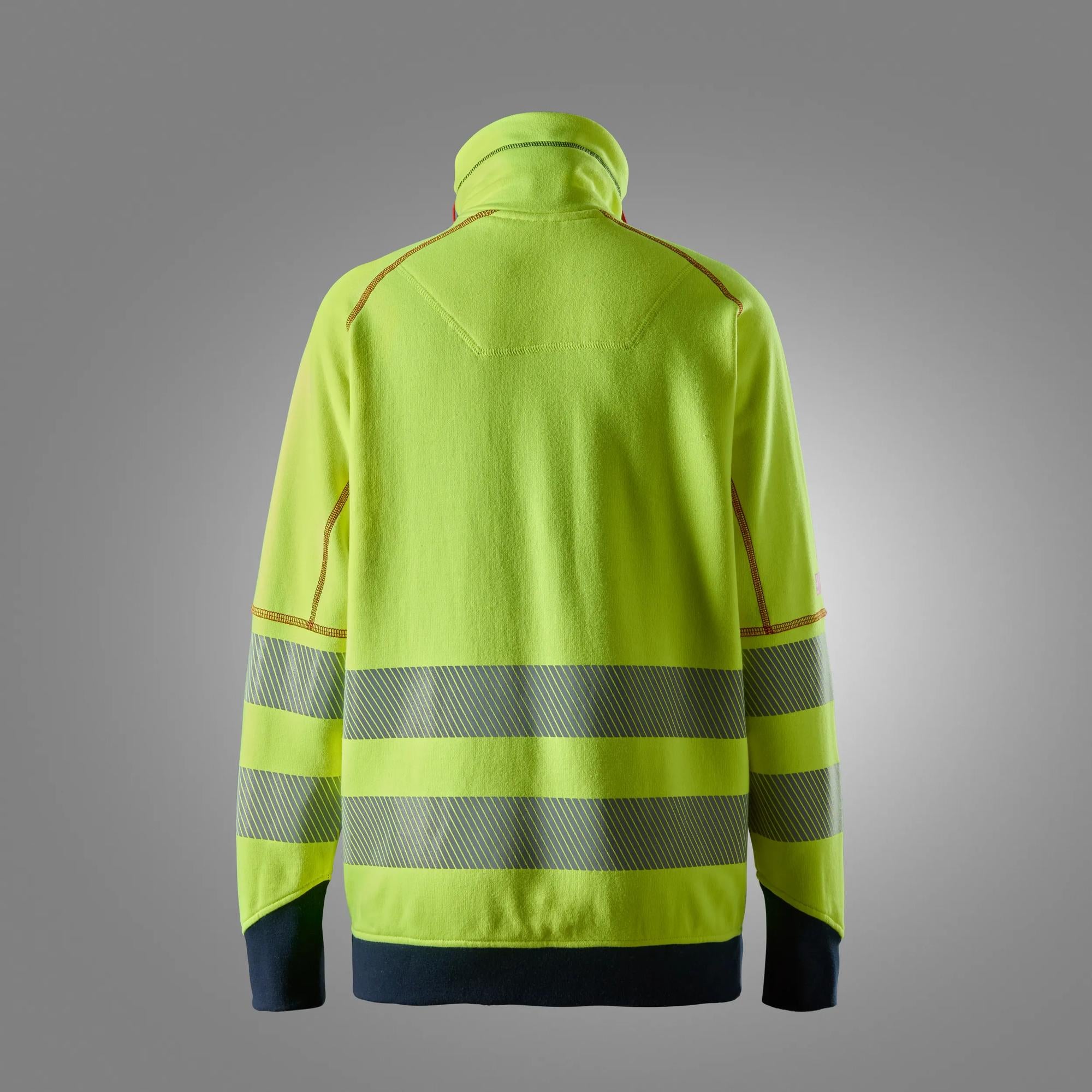 Snickers ProtecWork, Women's Arc Full Zip Sweater, High-Vis Class 3/2