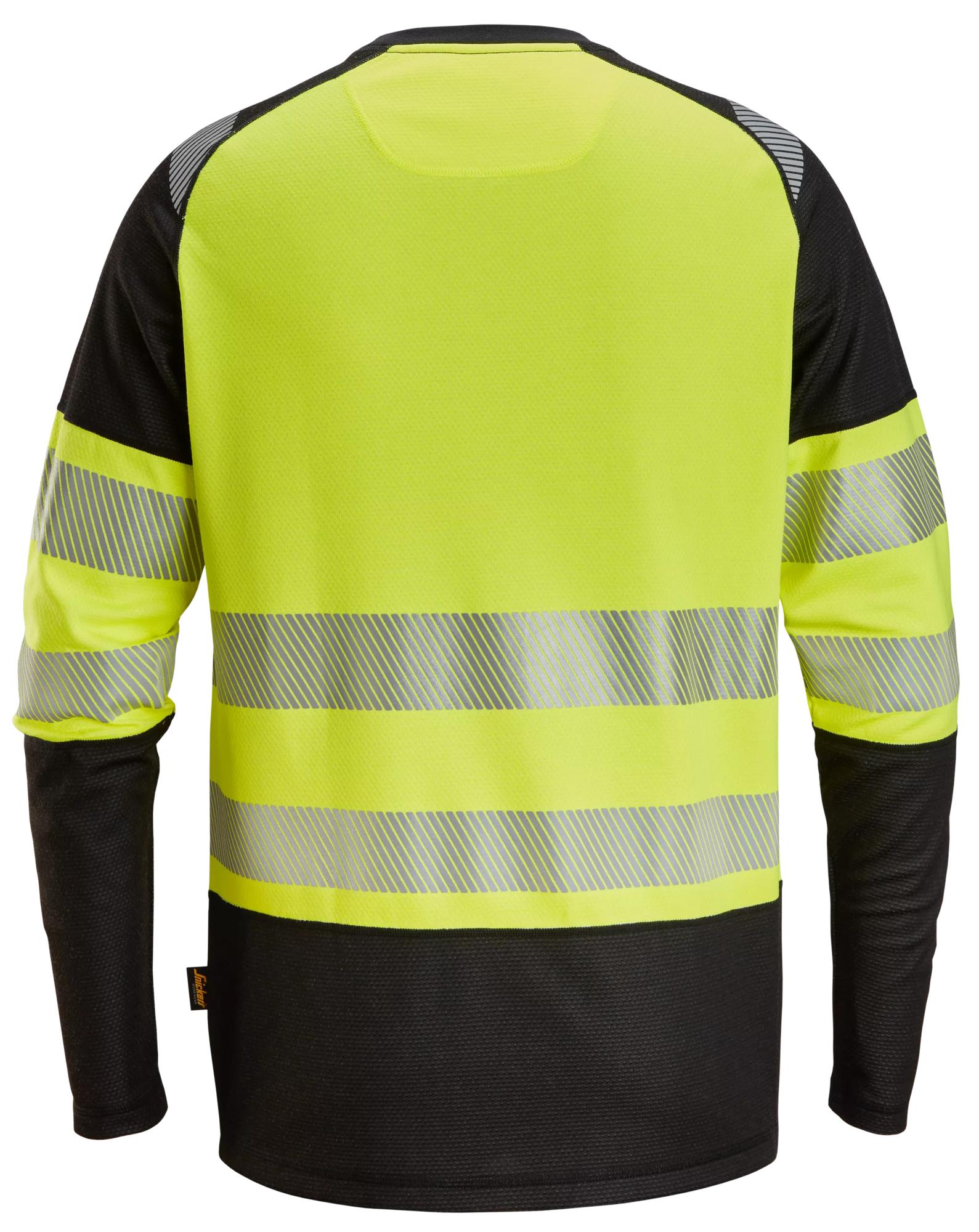 Snickers High-Vis Class 1 Long-Sleeve T-shirt