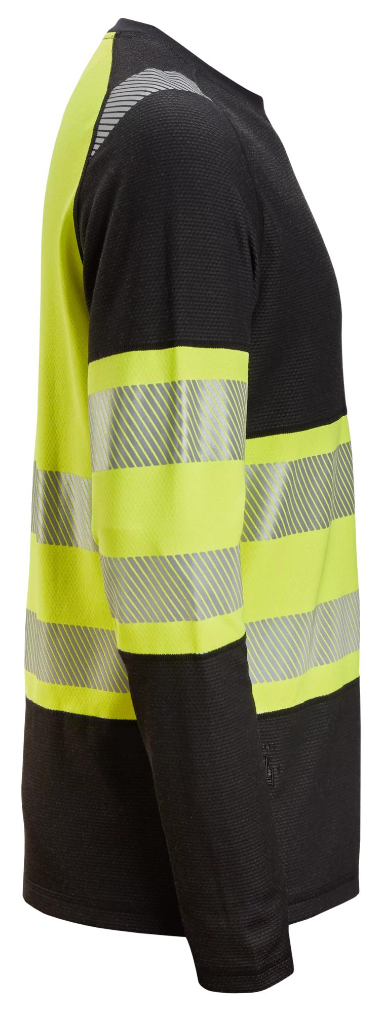 Snickers High-Vis Class 1 Long-Sleeve T-shirt