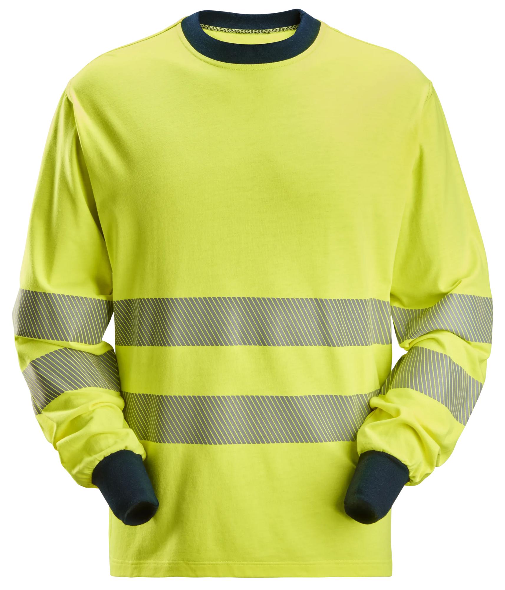 Snickers ProtecWork, Long Sleeve T-Shirt, High-Vis Class 3