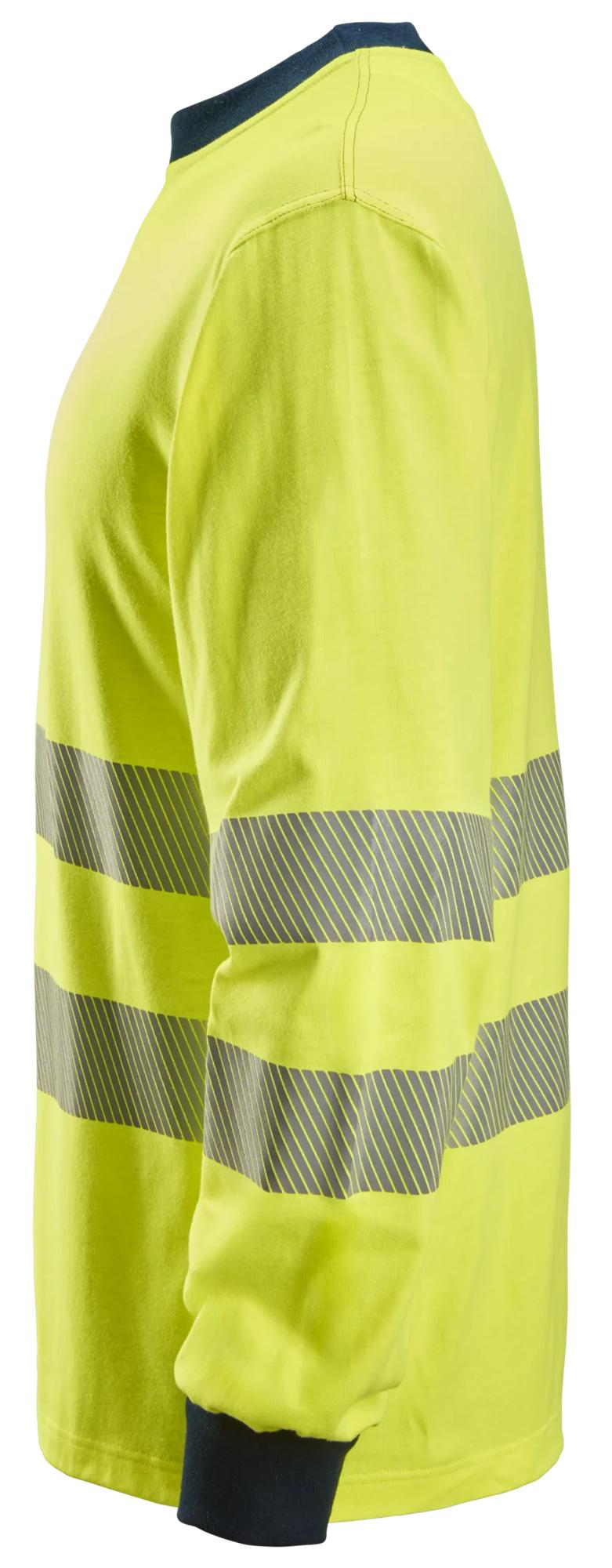 Snickers ProtecWork, Long Sleeve T-Shirt, High-Vis Class 3