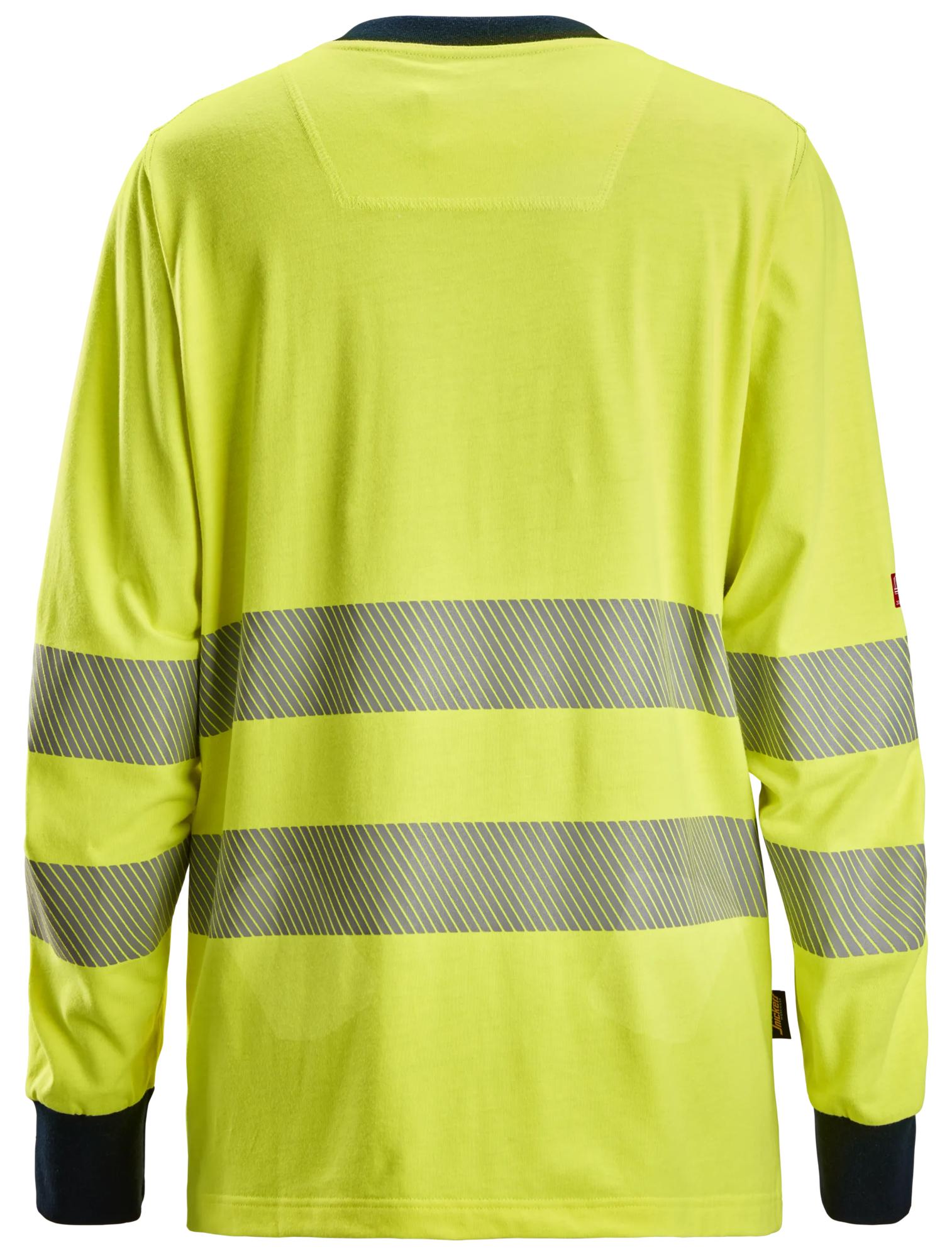 Snickers ProtecWork, Women's Long Sleeve T-shirt, High-Vis Class 3/2