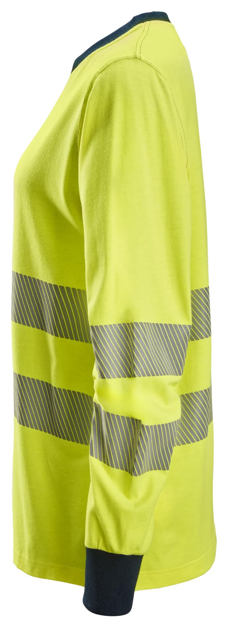 Snickers ProtecWork, Women's Long Sleeve T-shirt, High-Vis Class 3/2