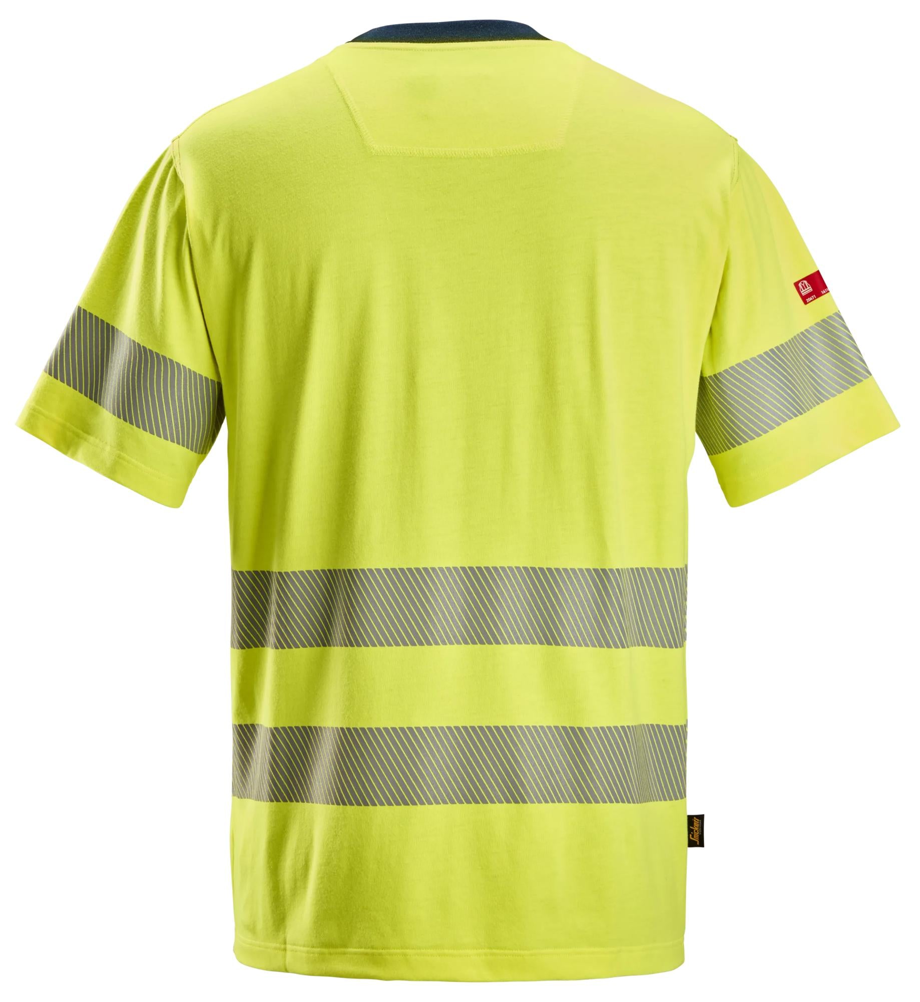 Snickers ProtecWork, Short Sleeve T-Shirt, High-Vis Class 3/2
