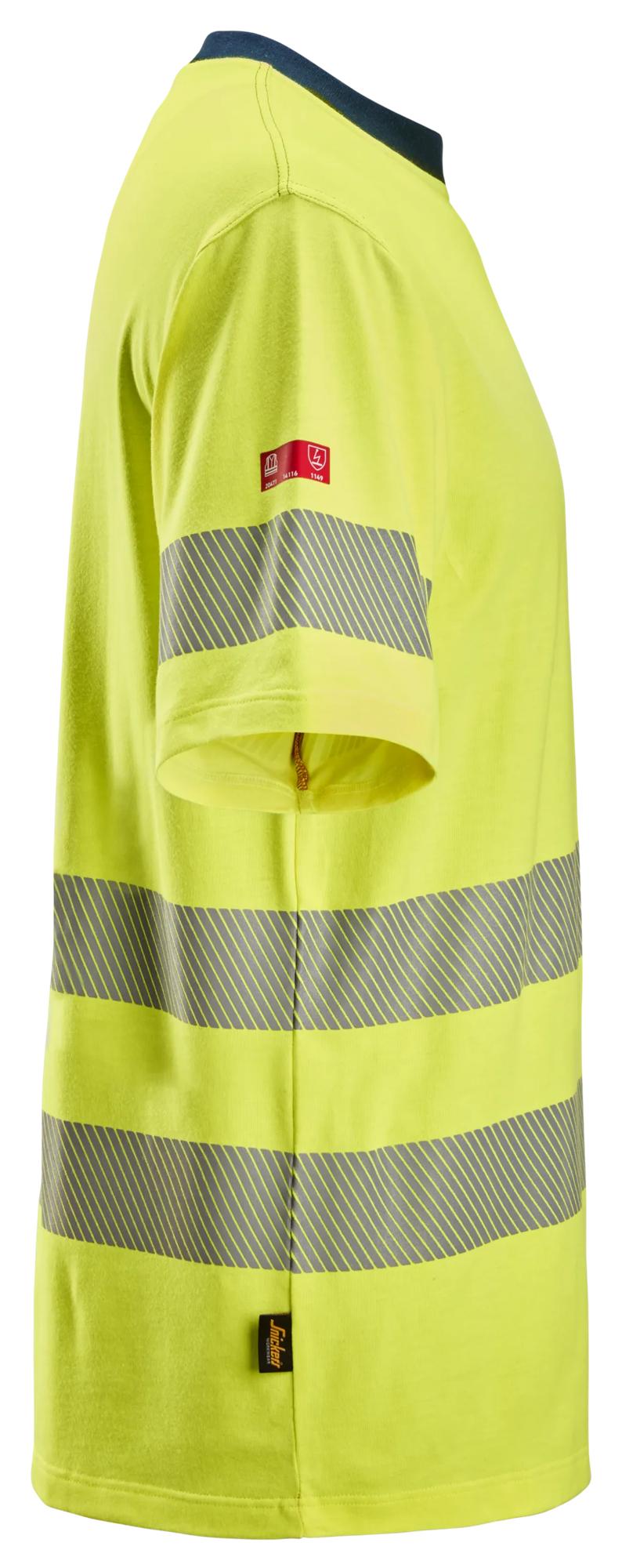 Snickers ProtecWork, Short Sleeve T-Shirt, High-Vis Class 3/2