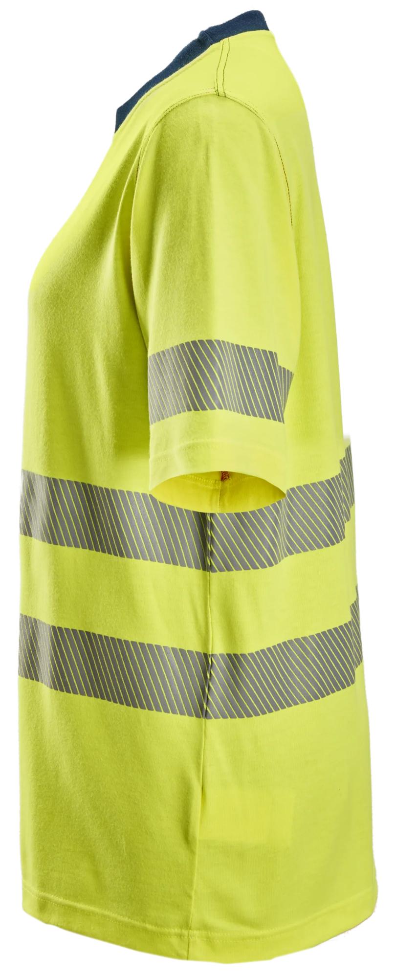 Snickers ProtecWork, Women's Short Sleeve T-Shirt, High-Vis Class 2