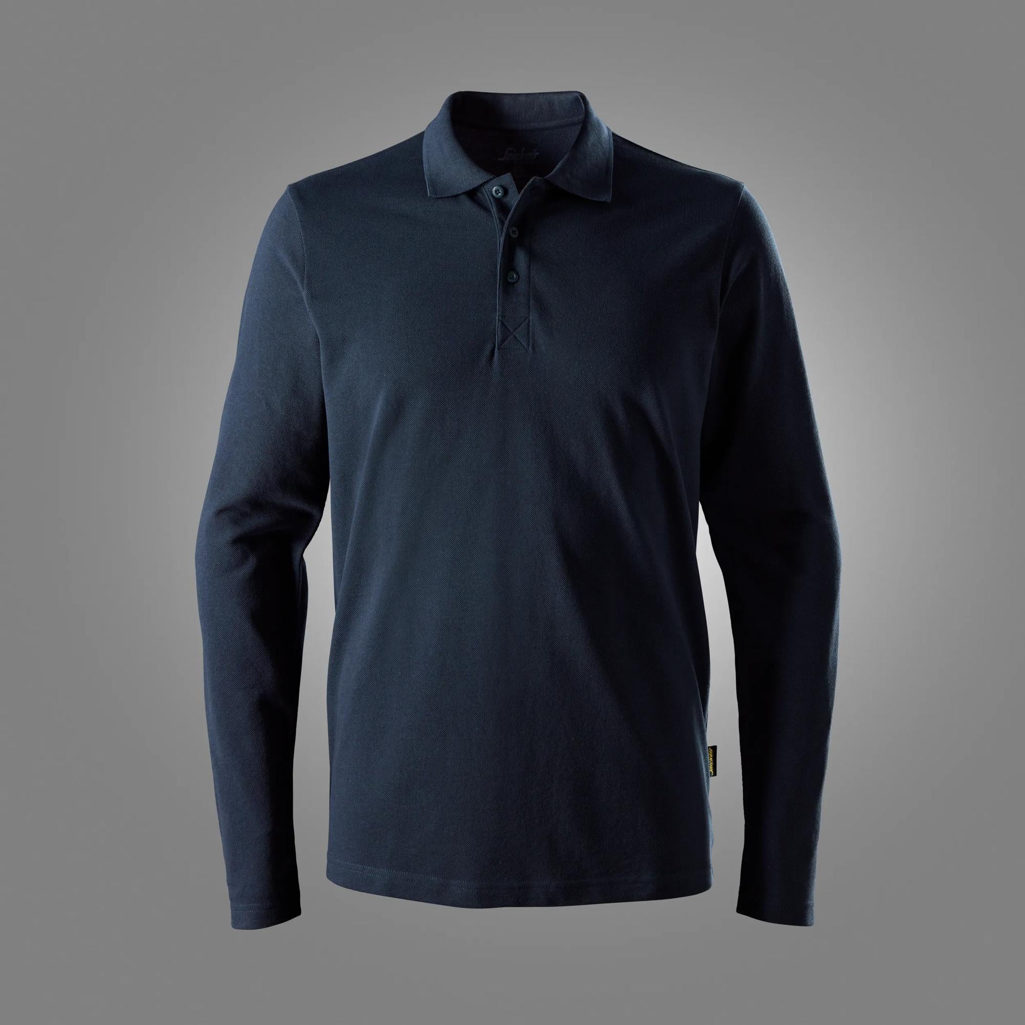 Snickers Classic Long Sleeve Polo Shirt