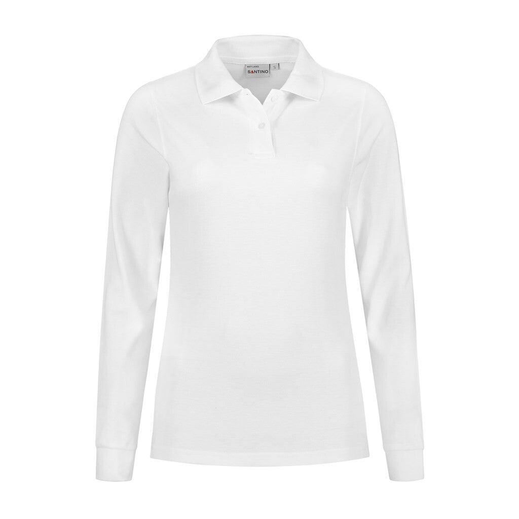 Santino antino Poloshirt Matt Ladies - White - XXL