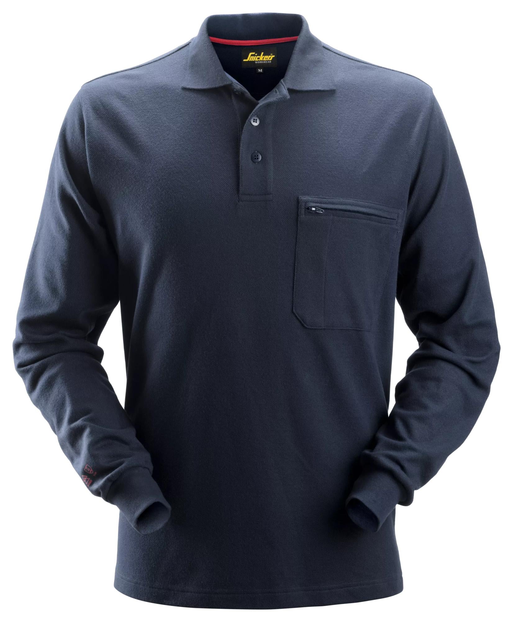 Snickers ProtecWork, Long Sleeve Polo Shirt