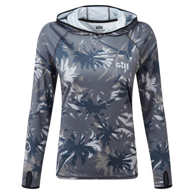 Gill Women's Tec Hoodie in Palm Print