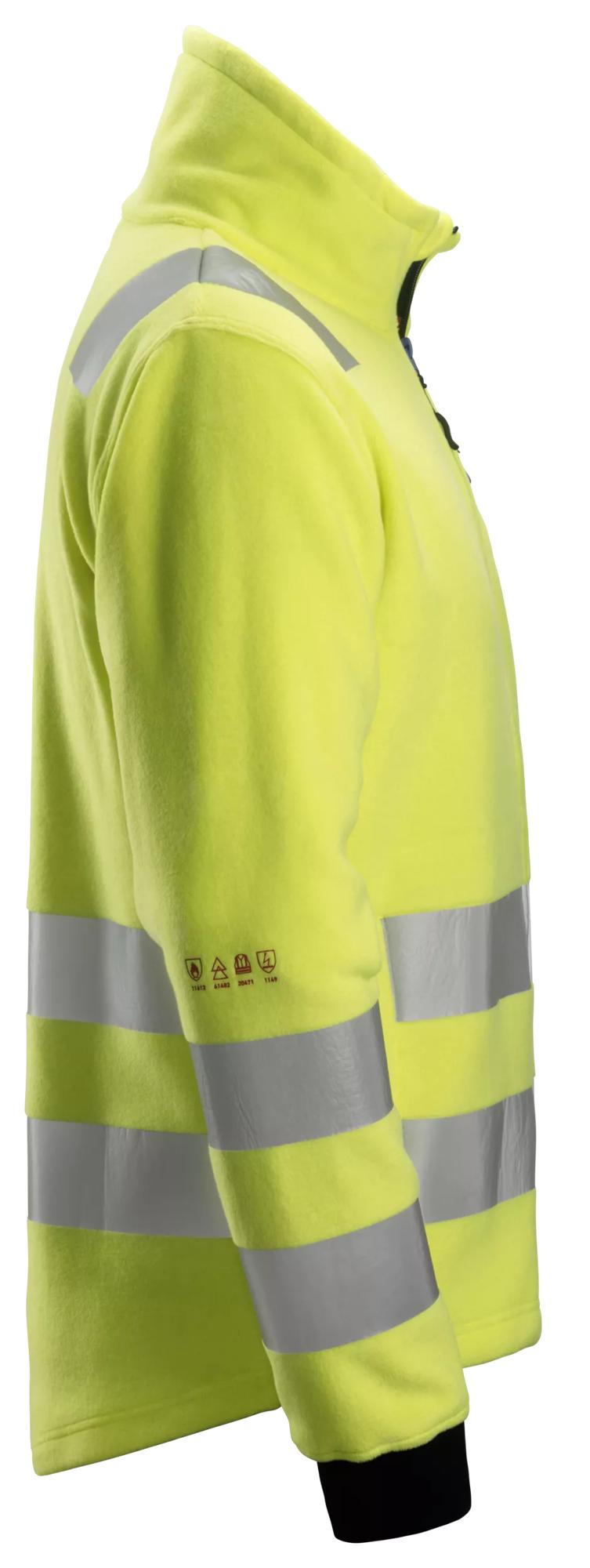 Snickers ProtecWork, Fleece jacket, High-Vis Class 3