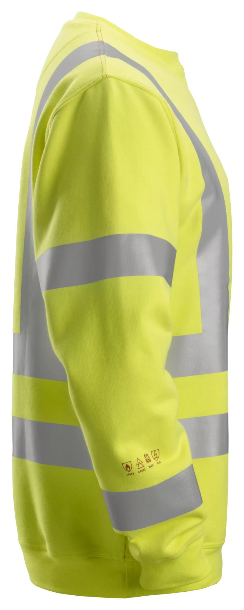 Snickers ProtecWork, Sweatshirt, High-Vis Class 3