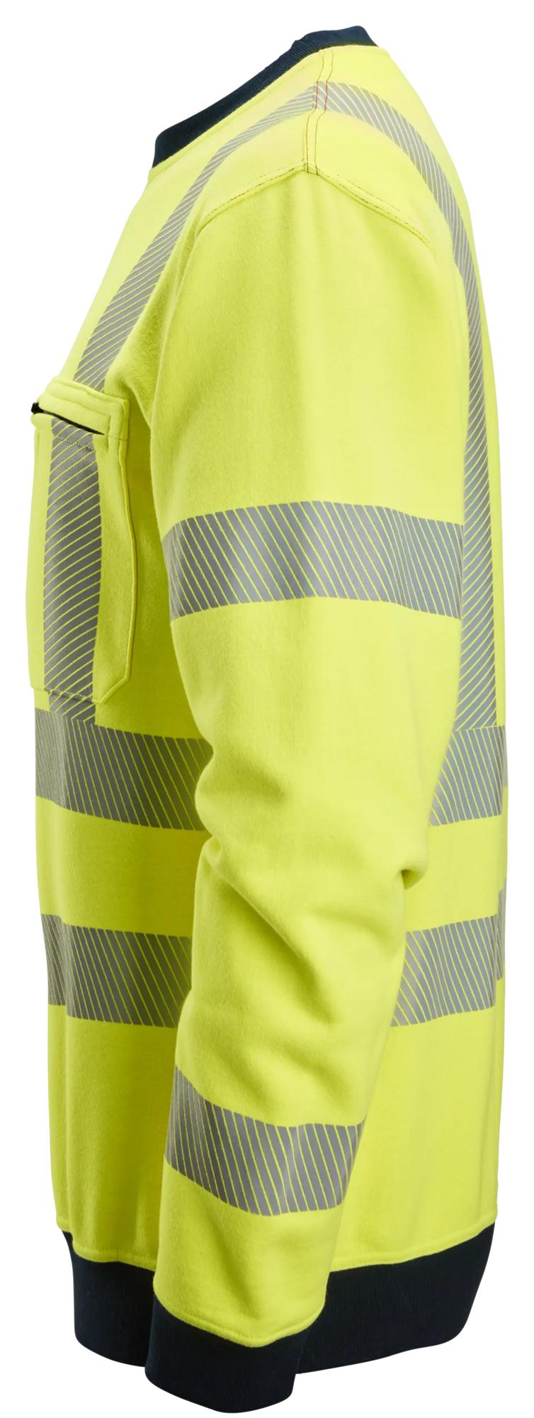 Snickers ProtecWork, Sweatshirt, High-Vis Class 3