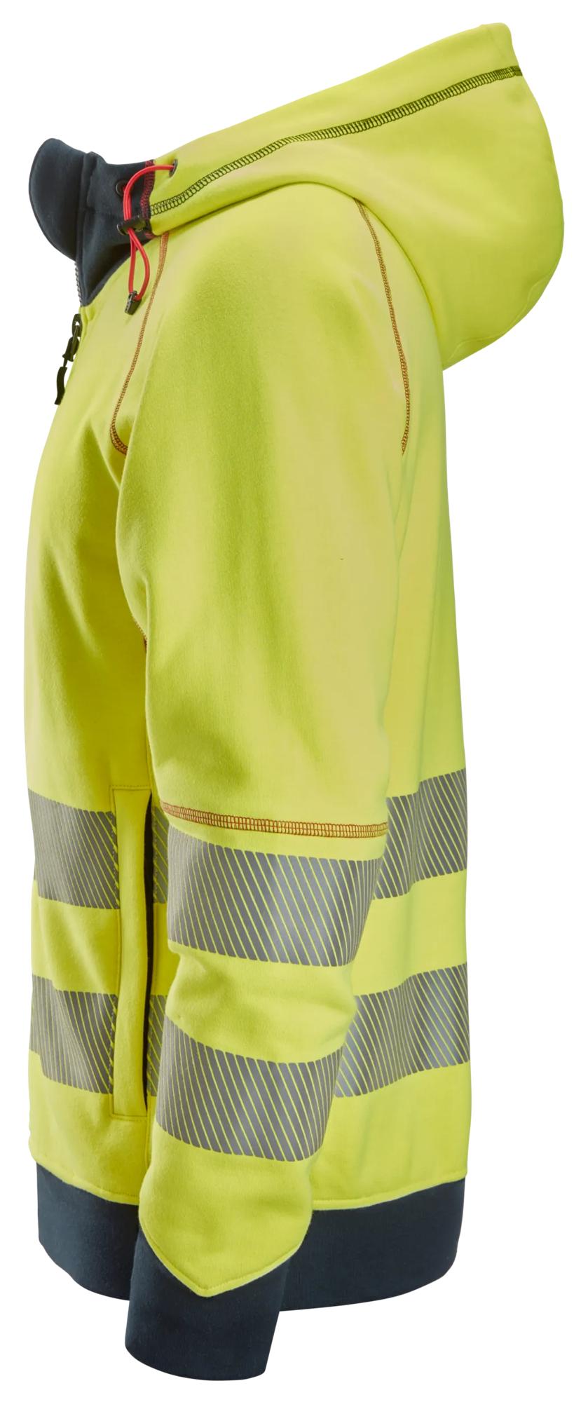 Snickers Arc Full Zip Hoodie, High-Vis Class 3/2