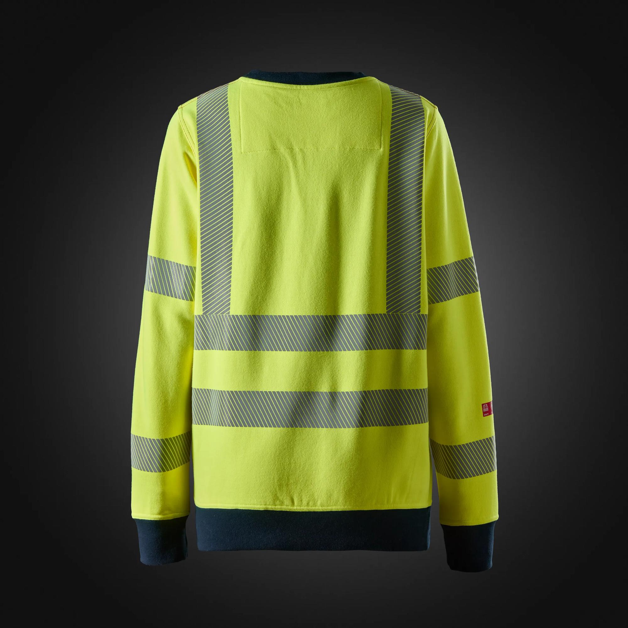 Snickers Protecwork, Women's Sweatshirt, High-Vis Class 3/2