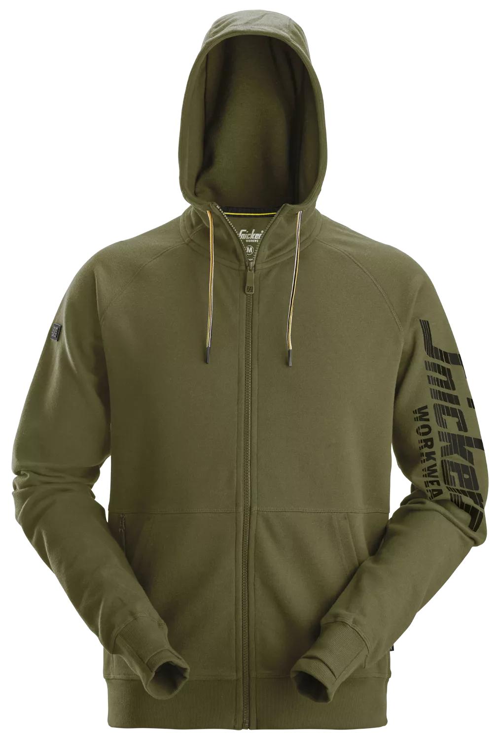 Snickers Logo Full-Zip Hoodie