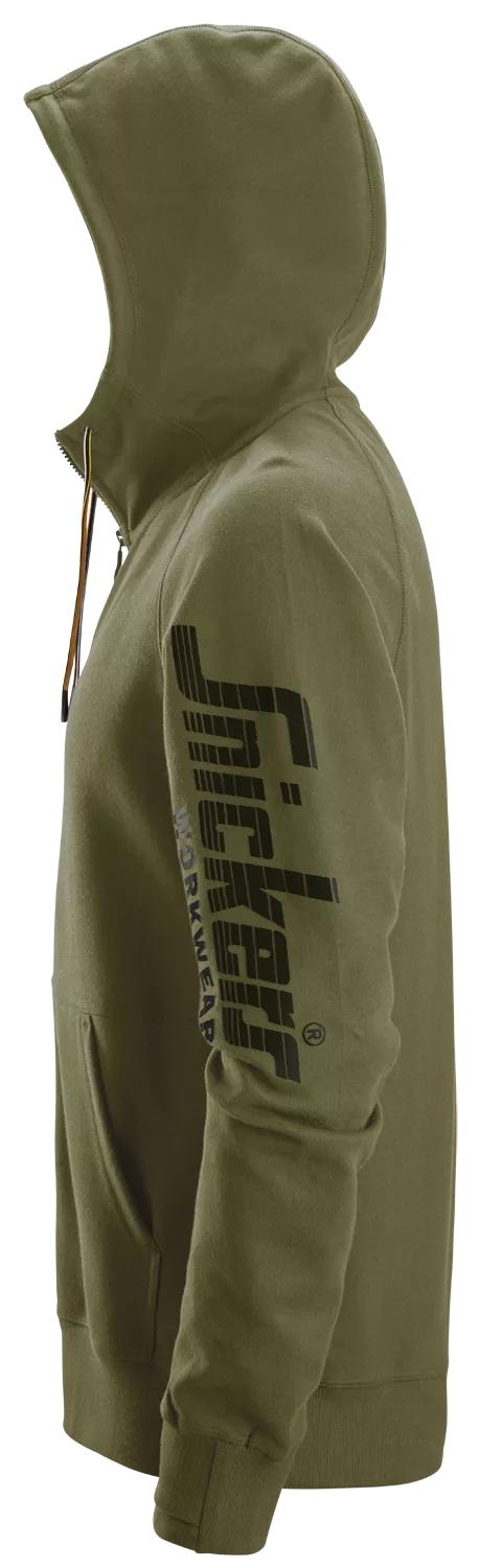 Snickers Logo Full-Zip Hoodie