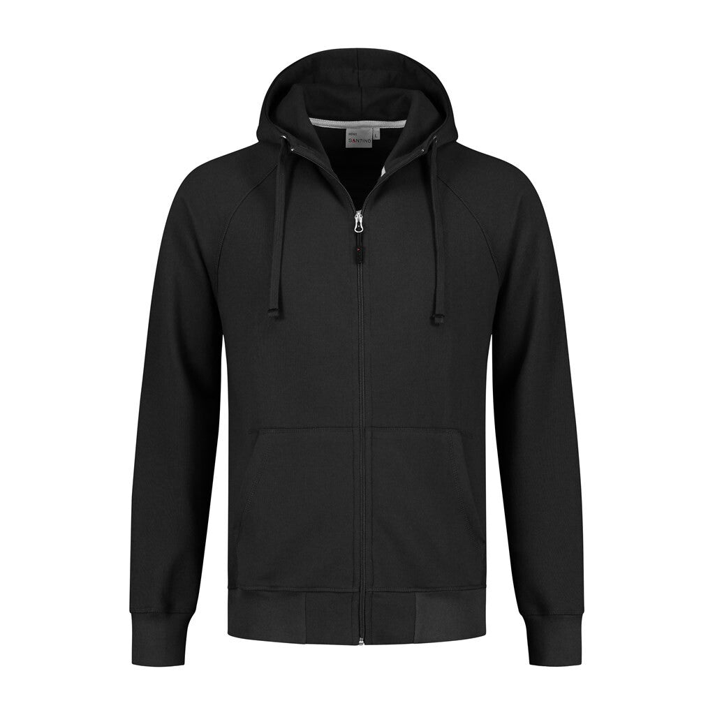 Santino antino Hooded Sweatvest Reno - Black - XXL