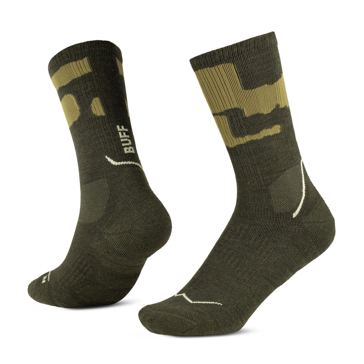 Buff Mw Merino Wool Crew Socks