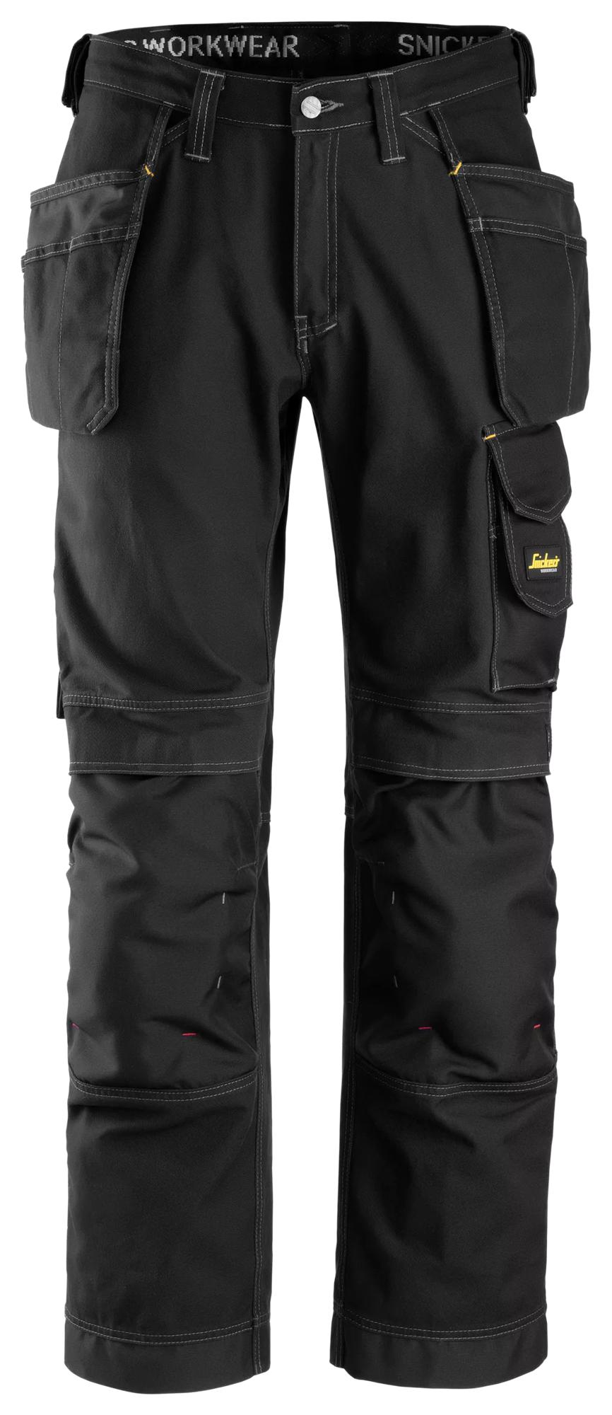 Snickers Craftsmen Holster Pockets Trousers, Comfort Cotton