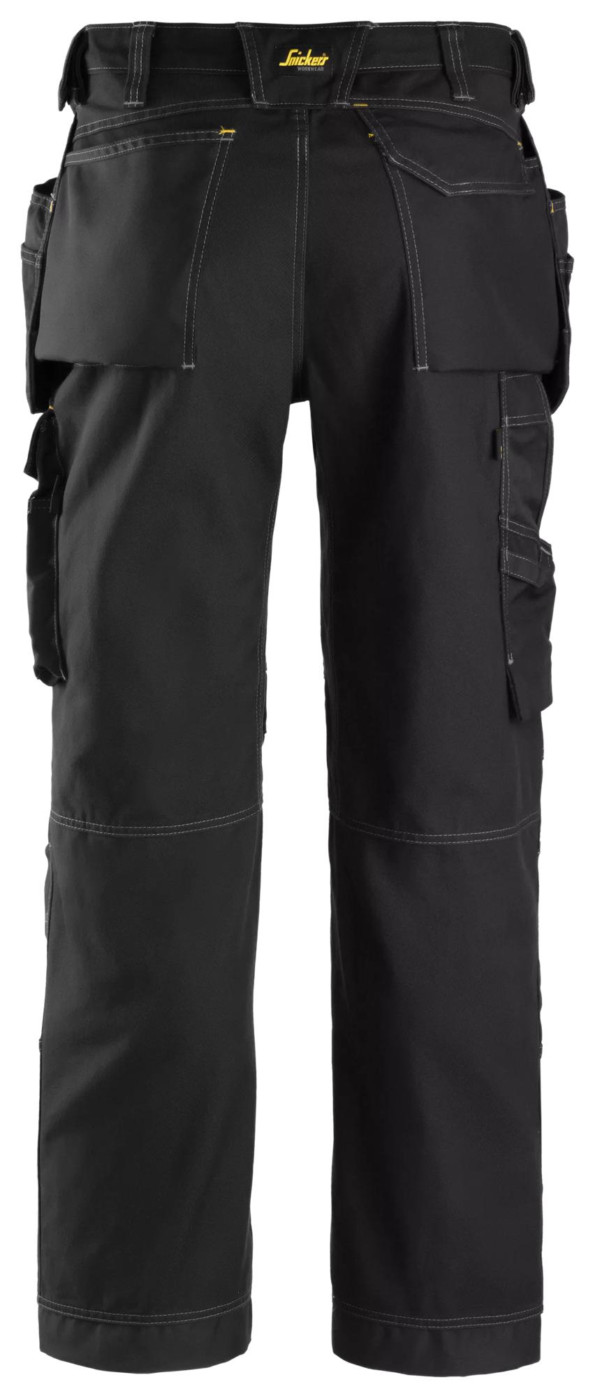 Snickers Craftsmen Holster Pockets Trousers, Comfort Cotton