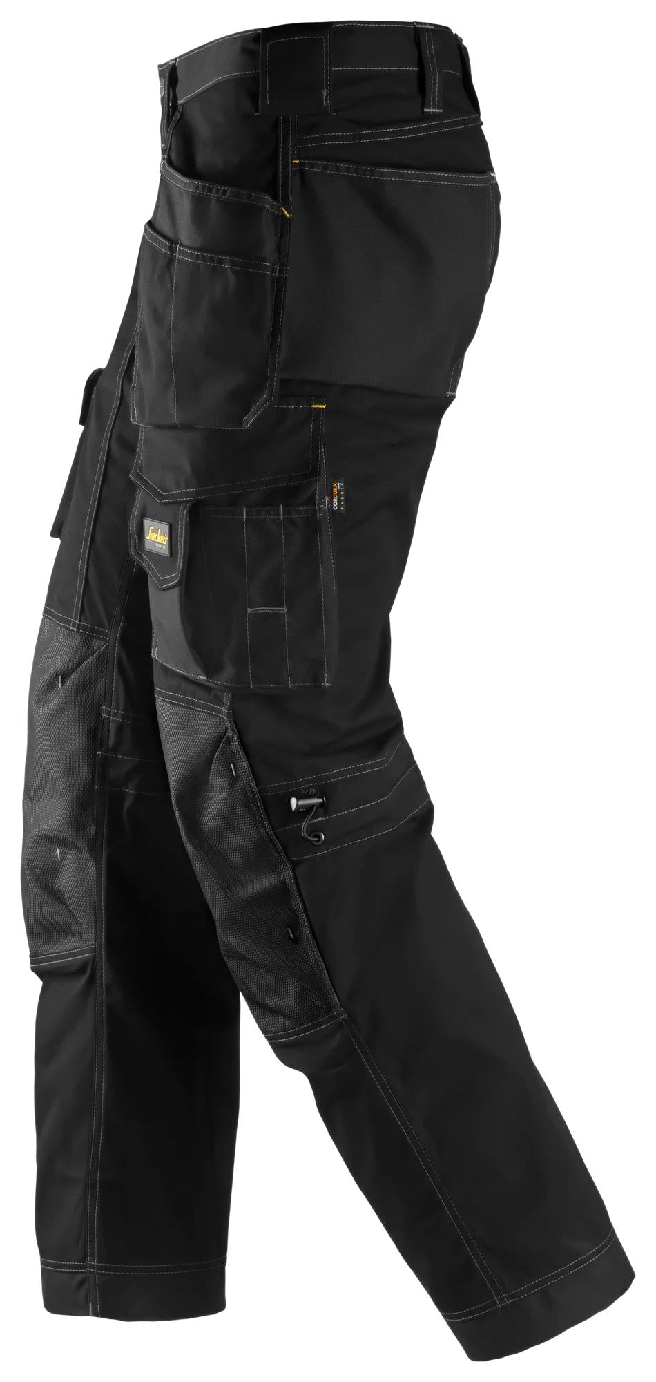 Snickers Floorlayer Holster Pockets Trousers, Rip-Stop