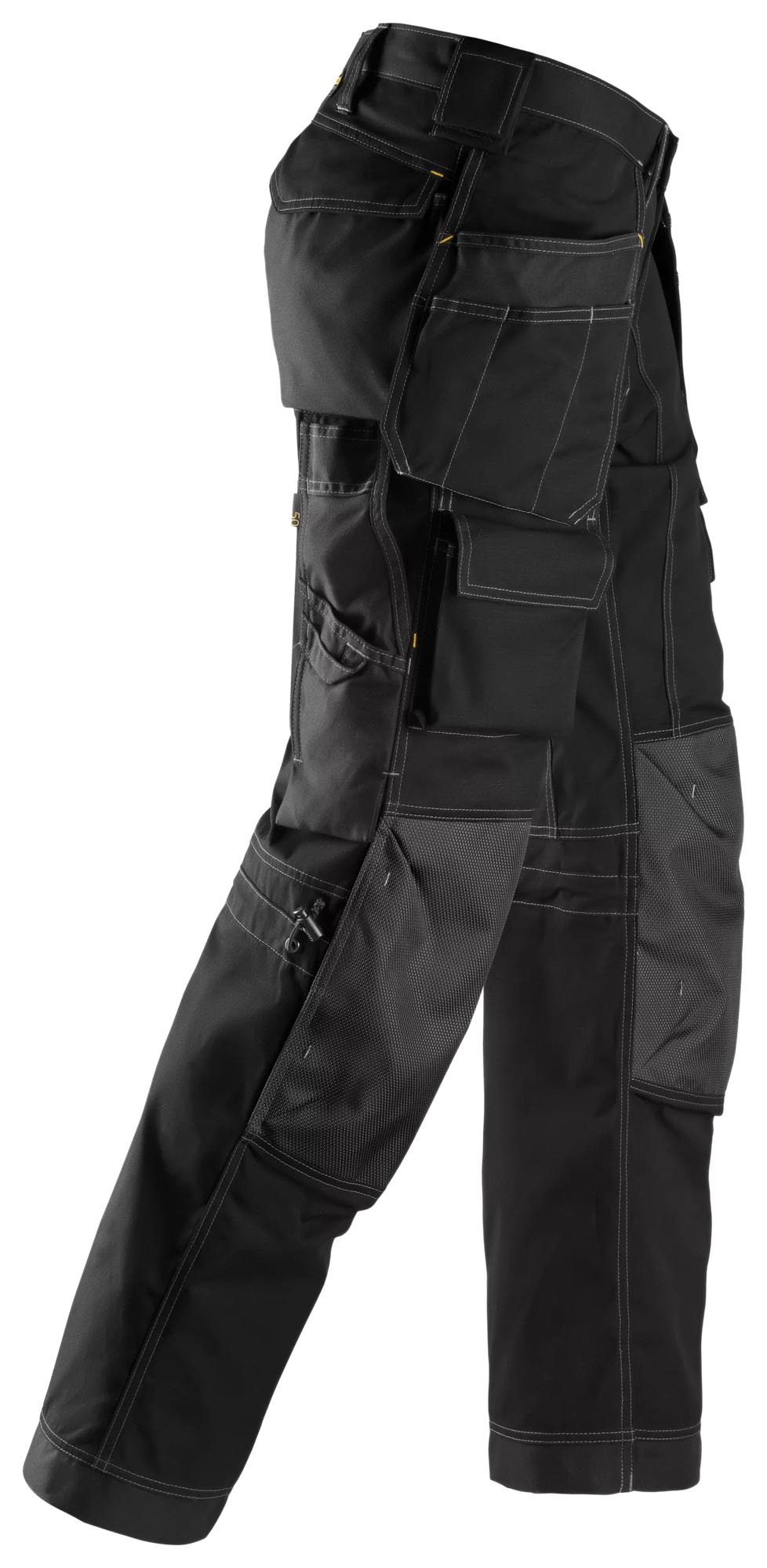 Snickers Floorlayer Holster Pockets Trousers, Rip-Stop