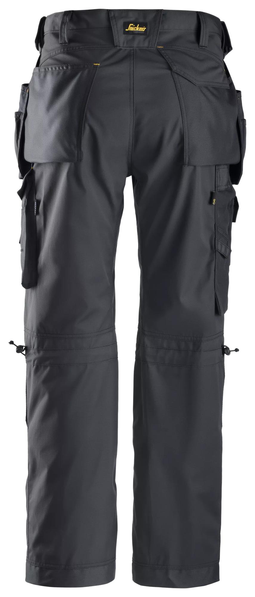 Snickers Floorlayer Holster Pockets Trousers, Rip-Stop